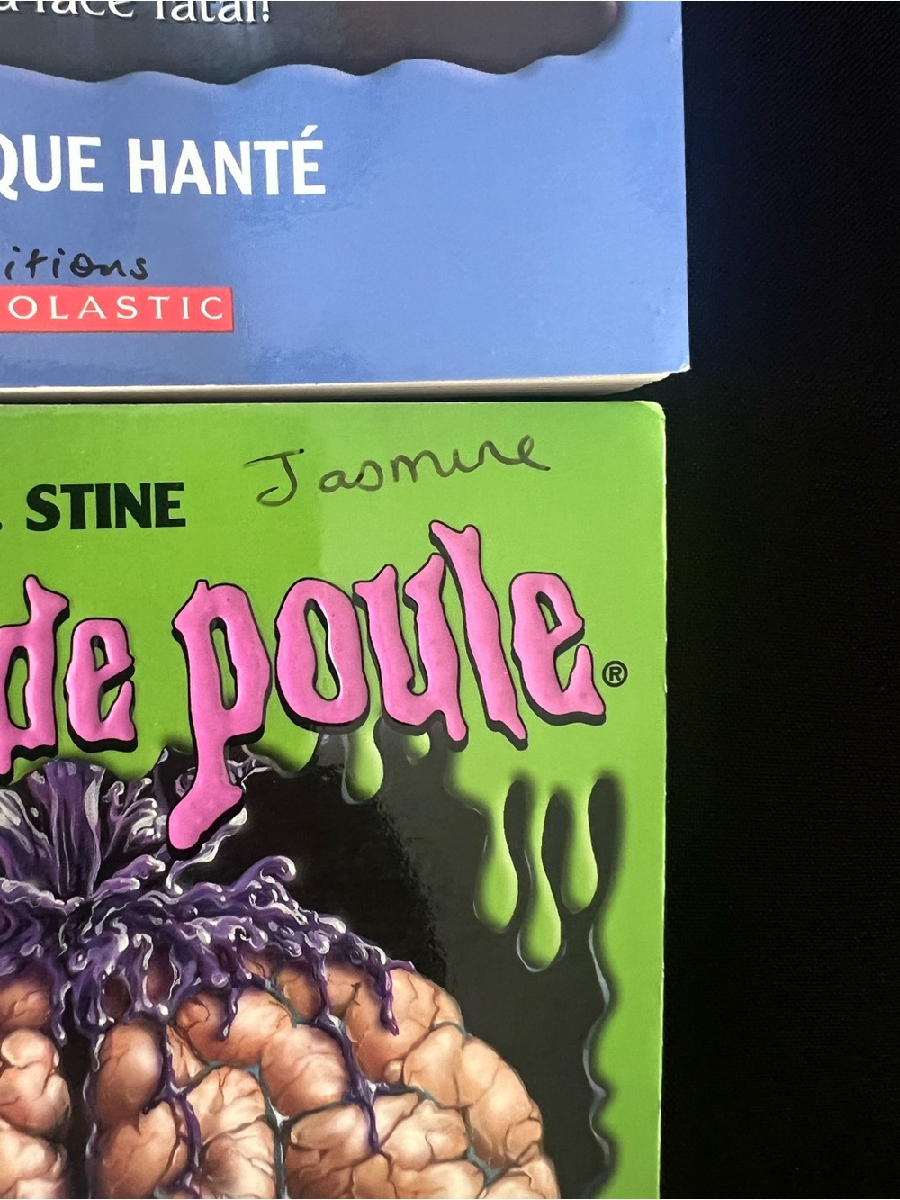 4 French Goosebumps Books Chair de poule RL Stine Lot - Picture 2 of 7